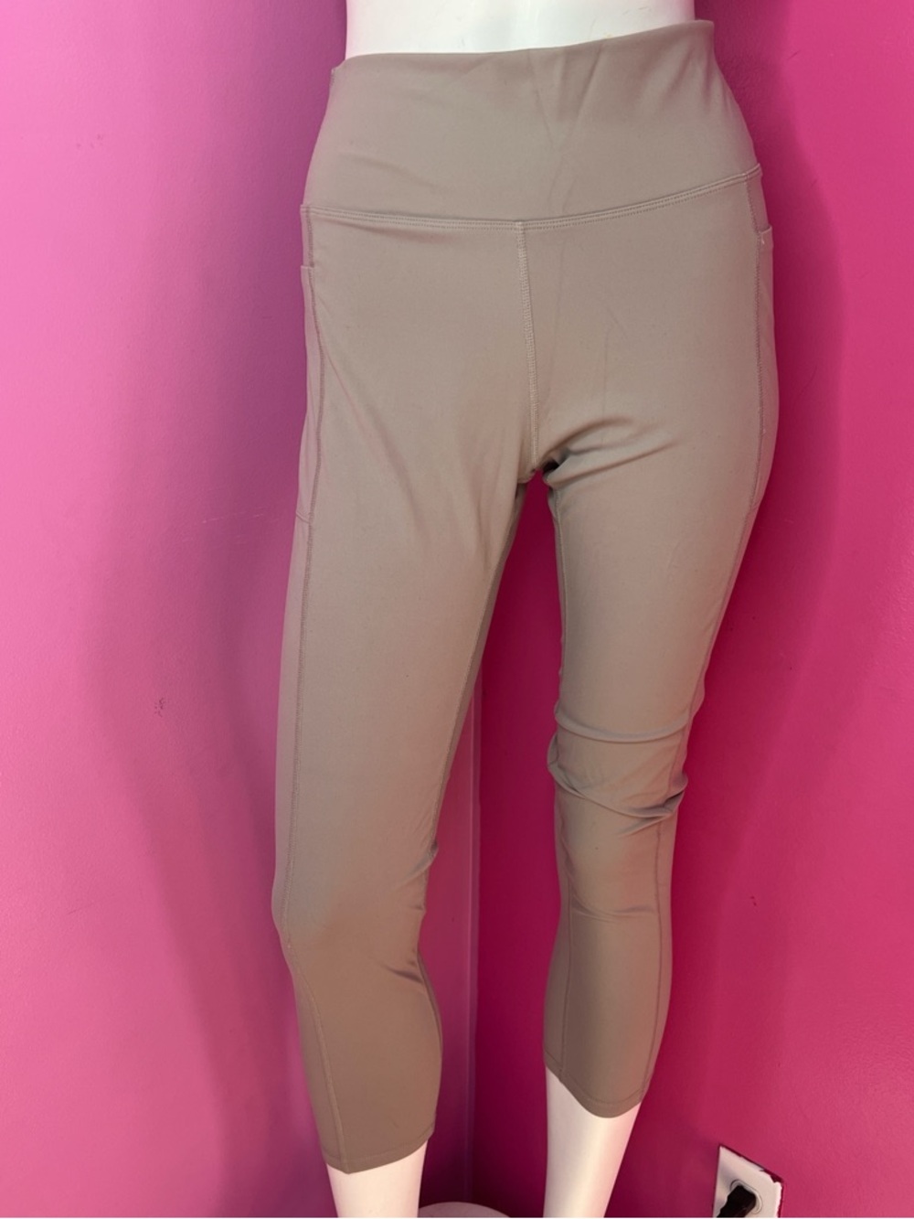 Danskin Tan high-waisted leggings size large